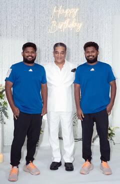 Kamal Haasan : கமல்ஹாசன் பிறந்தநாள் பார்ட்டியில் கூடிய திரை நட்சத்திரங்கள்!
