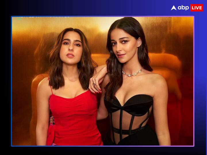 Koffee With Karan 8 ananya panday revealed Who Sara Ali Khan Should date Koffee With Karan 8: अनन्या पांडे ने बताया सारा अली खान को किसे करना चाहिए डेट, बोलीं- 'दूसरे देश जाना पड़ेगा'