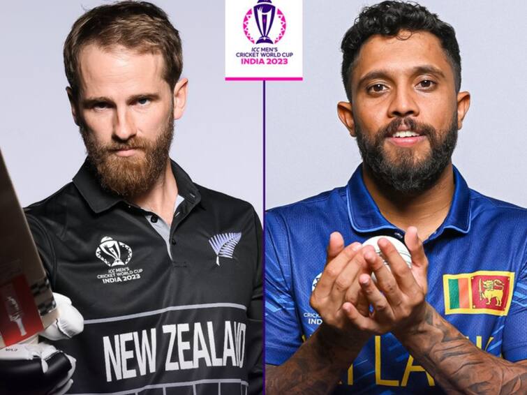 World Cup 2023 News New Zealand vs Sri Lanka Live Score World Cup 2023 Williamson wins toss New Zealand bowl first NZ vs SL: టాస్ గెలిచి ఫీల్డింగ్ ఎంచుకున్న న్యూజిలాండ్‌ , సెమీస్ ఆశలు తీరేనా
