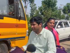 MLC Kavitha Bike Ride : బోధన్ ఎమ్మెల్యే అభ్యర్థి షకీల్ నామినేషన్ లో కవిత | ABP Desam