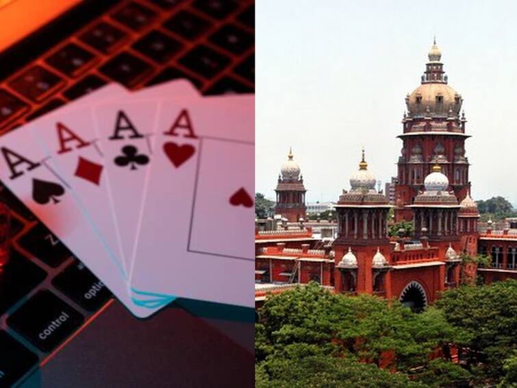 Madras High court to deliver decision today on online money gaming ban law constitutionality Online Gambling ban: ஆன்லைன் சூதாட்ட தடைச் சட்டத்தை எதிர்த்து தொடரப்பட்ட வழக்கு.. சென்னை உயர்நீதிமன்றத்தில் இன்று தீர்ப்பு!