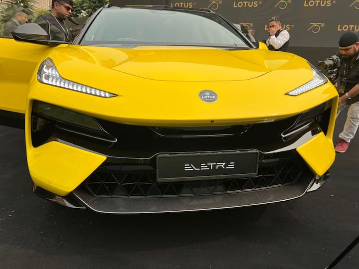 Lotus cars, a British brand formerly known for making sports cars, has entered India with its Eletre electric SUV. Lotus cars now manufacture electric lifestyle cars and the Eletre is its flagship electric SUV with Exclusive Motors as its sole India dealer. (Source: Somnath Chatterjee)