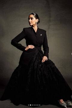 Sonam Kapoor: ਸੋਨਮ ਕਪੂਰ ਨੇ ਆਲ ਬਲੈਕ ਲੁੱਕ 'ਚ ਦਿਖਾਈ ਆਪਣੀ ਖੂਬਸੂਰਤੀ, ਵੇਖੋ ਤਸਵੀਰਾਂ