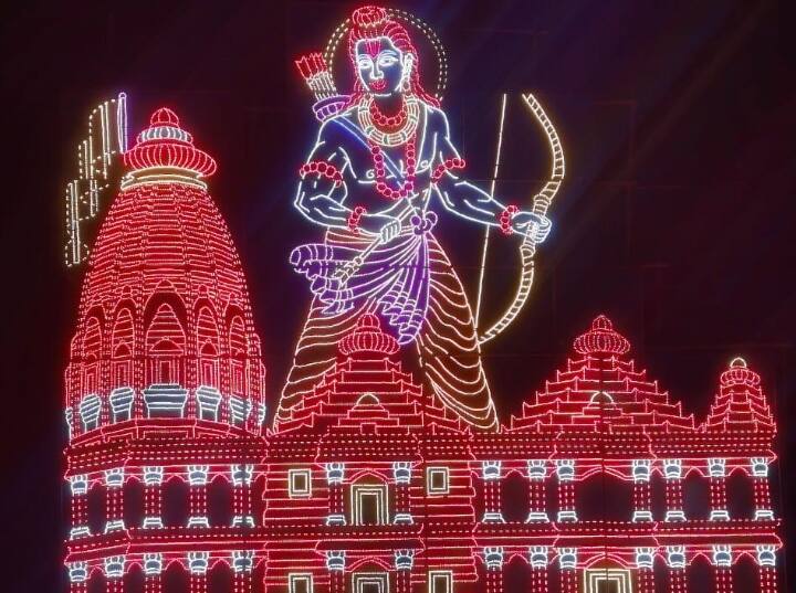 Ayodhya deepotsav 2023 ram temple will be seen in 3D image Ayodhya News: अयोध्या दीपोत्सव में थ्री डी में दिखेगा भव्य राम मंदिर, विजयी मुद्रा में प्रवेश करते दिखेंगे भगवान राम