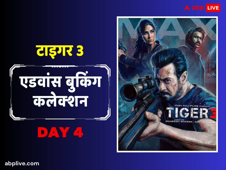 Strong earnings of ‘Tiger 3’ in advance booking on the fourth day!  Salman Khan’s film collected 10 crore notes