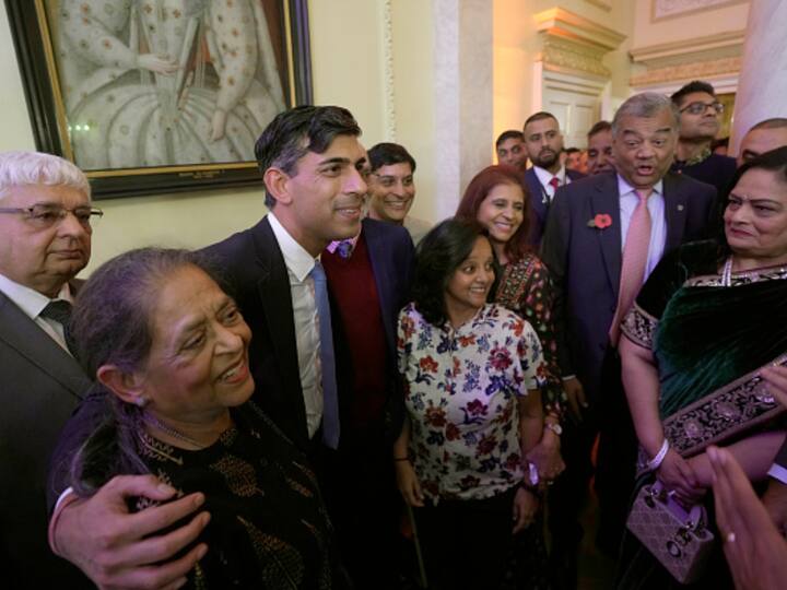 Sunak is a practising Hindu with Punjabi roots. During his visit to India for the G20 Summit, he offered prayers at the Akshardham Temple in New Delhi. (Source: Getty)