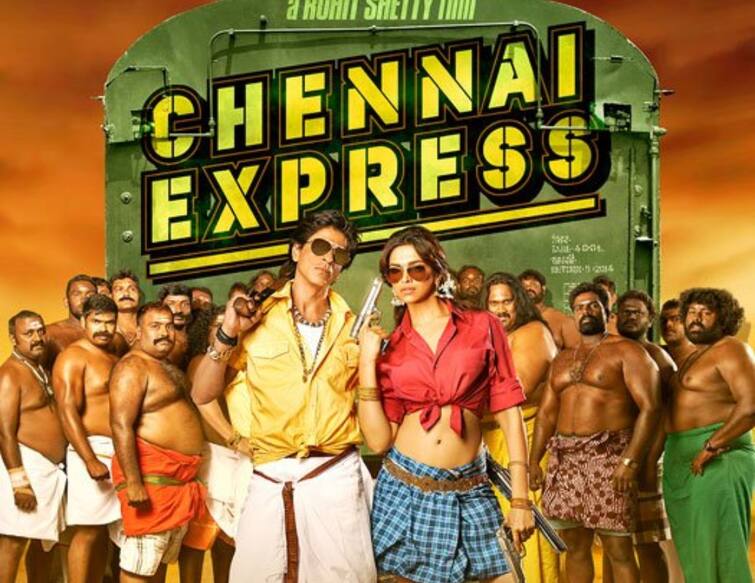 shah rukh khan deepika padukone starrer chennai express movie completes 10 years 10 Years Of Chennai Express : பாலிவுட் ஹீரோ.. கோலிவுட் ஹீரோயின்...10 ஆண்டுகளைக் கடந்துள்ள சென்னை எக்ஸ்பிரஸ் படம்