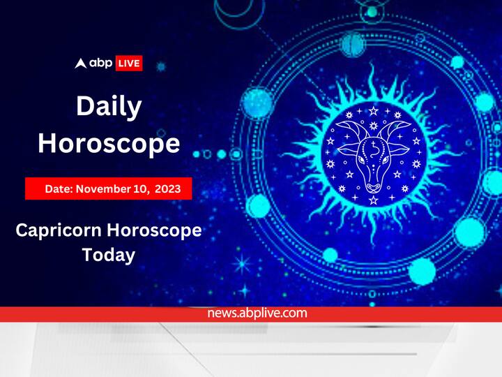 Capricorn Horoscope Today 10 November 2023 Daily Makar Astrological Predictions Zodiac Signs Capricorn Horoscope Today (Nov 10): See All That Is In Store This Dhanteras