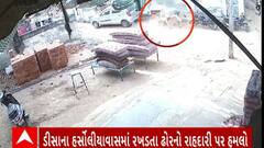 Banaskantha News : ડીસાના હર્સોલીયાવાસમાં રખડતા ઢોરનો રાહદારી પર હુમલો