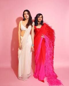 Rhea Chakraborty Photo: દિવાળી તહેવારો પર રિયા ચક્રવર્તીનો જોવા મળ્યો દેશી લુક, સાડી અપ્સરા લાગી અભિનેત્રી