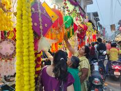 Diwali 2023: दिवाली से पहले गुरुग्राम के सदर बाजार में भीड़, खाने-पीने से लेकर सजावट का समान खरीदने पहुंचे लोग