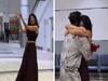Woman Dances At Canadian Airport To Welcome Boyfriend, Who She is Meeting After 5 Years