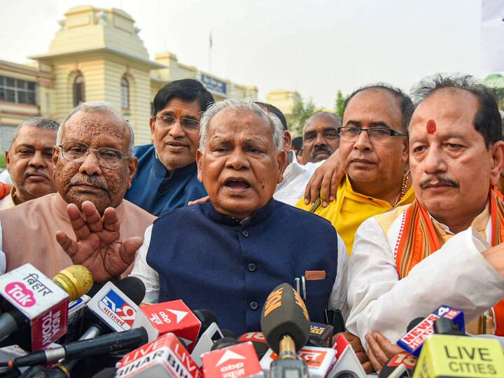 Bihar News Former CM Jitan Ram Manjhi Says CM Nitish Kumar Remark Bihar Legislative Assembly BJP Leaders Protest 'Someone Mixed Something In His Food': Jitan Ram Manjhi Claims 'Conspiracy' Over CM Nitish's Remark