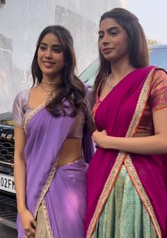 Dhanteras 2023: धनतेरस पूजा के लिए Karan Johar के आफिस पहुंचे सेलेब्स, रीसायकल लहंगा पहन जाह्ववी और खुशी कपूर ने लूटी महफिल