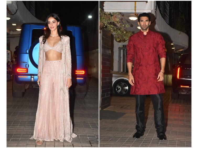 Ananya Panday And Aditya Roy Kapur Attend Sara Ali Khan's Diwali Party After KWK Episode Ananya Panday And Aditya Roy Kapur Attend Sara Ali Khan's Diwali Party After She Called Their Relationship 'Special'