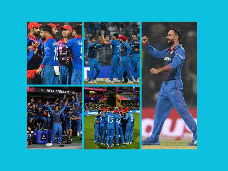 Afghanistan are out of the 2023 World Cup defeated teams like England Pakistan Sri Lanka Afghanistan Cricket Team : अफगाण टीमचा स्वप्नवत प्रवास अखेर थांबला; तीन विश्वविजेत्यांना धुळ चारली, आस्ट्रेलिया अन् दक्षिण आफ्रिकेलाही झुजवलं!