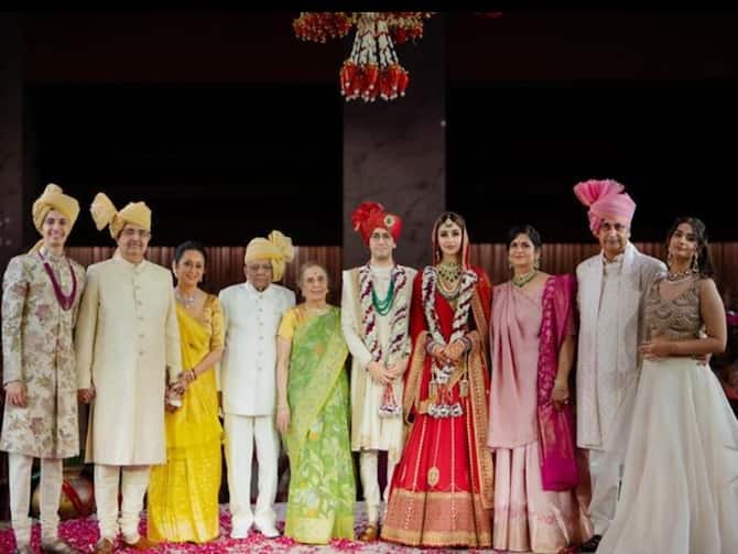 Billionaire Banker Uday Kotak Son Jay Kotak Married Former Miss India Aditi  Arya See Beautiful Pics | Jay Kotak Wedding: उदय कोटक के बेटे जय कोटक ने  पूर्व मिस इंडिया से रचाई