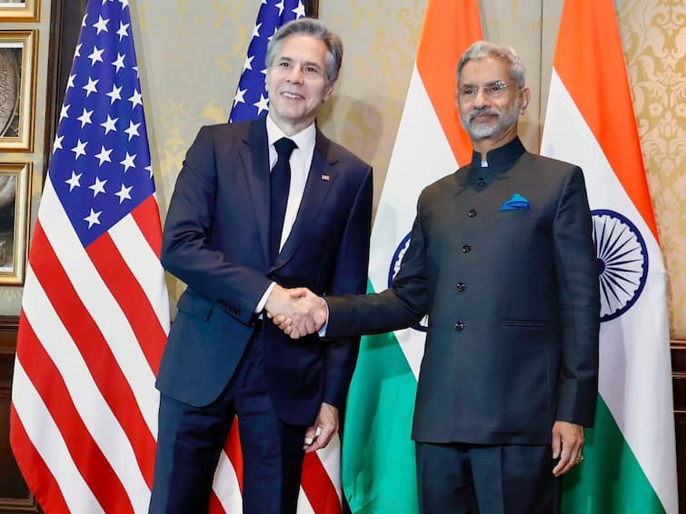 EAM Jaishankar US Secretary of State Blinken West Asia Conflict Indo Pacific West Asia Conflict, Indo-Pacific Feature In Talks Between Jaishankar And US Secretary of State Blinken