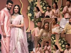 “கைகூடிய காதல்”.. வெகு விமரிசையாக நடைபெற்ற காளிதாஸ் ஜெயராம் நிச்சயதார்த்தம்..!