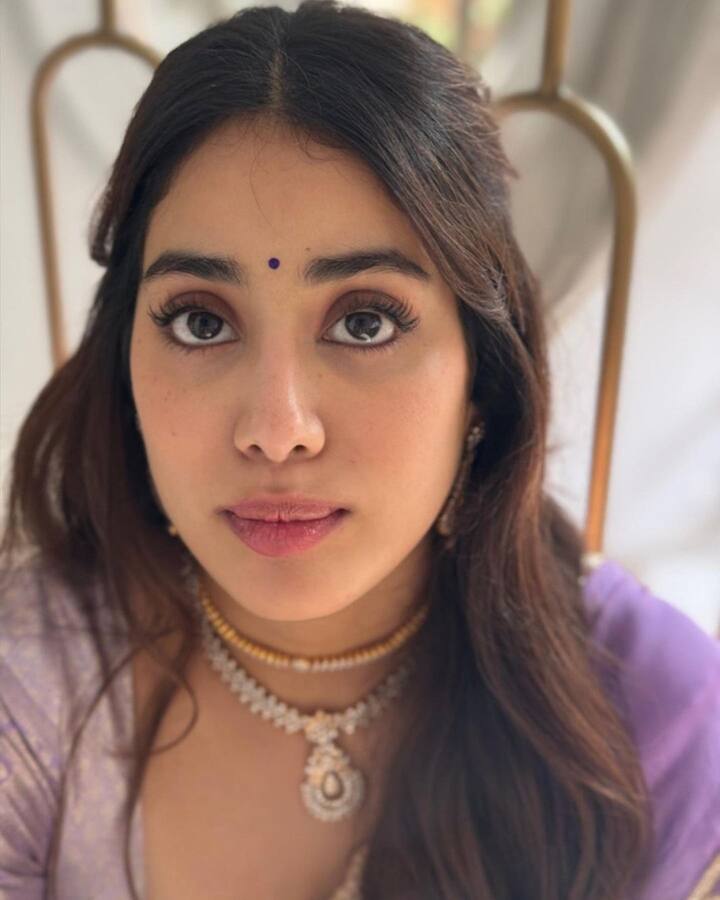 The film also marks debut of Shah Rukh Khan's daughter Suhana Khan and Amitabh Bachchan's grandson Agastya Nanda. (All images: Instagram/@janhvikapoor)