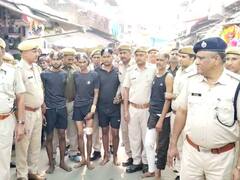 ज्वेलर की हत्या के आरोपी गिरफ्तार, पुलिस ने बदमाशों का सिर मुंडवा बाजार में घुमाया