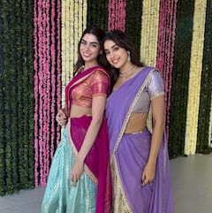 Kapoor Sisters Photos : தாவணியில் தமிழ் பெண்களாகவே மாறிய ஸ்ரீதேவியின் மகள்கள்..புகைப்படங்கள் இதோ..!