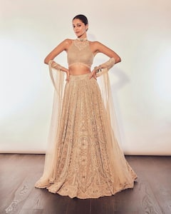 PHOTO: बॉलिवूड अभिनेत्री अनन्या पांडेचा देसी लूक; दिवाळीसाठी आहे परफेक्ट!