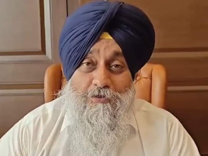 Sukhbir Singh Badal targets CM Bhagwant Mann regarding law and order situation in Punjab Punjab Politics: पंजाब की कानून व्यवस्था को लेकर सुखबीर सिंह बादल का AAP पर निशाना, CM मान को लेकर कही ये बात