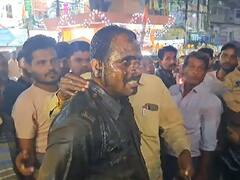 पुलिसकर्मी ने की आत्मदाह की कोशिश, बीजेपी प्रत्याशी प्रदीप लारिया पर लगाया ये बड़ा आरोप