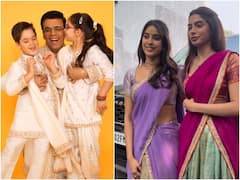 Dhanteras 2023: धनतेरस पूजा के लिए Karan Johar के आफिस पहुंचे सेलेब्स, रीसायकल लहंगा पहन जाह्ववी और खुशी कपूर ने लूटी महफिल