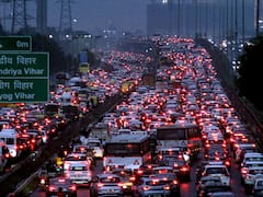 Heavy Rain, Dhanteras Shopping Create Traffic Snarl In Delhi-NCR, Visuals Surface
