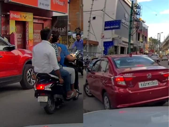 Viral Video Drunk Bengaluru Men Break Car Mirror For Fun Weird News Hindi नशे में धुत लड़के ने 'मजे-मजे' में तोड़ डाला सड़क पर चल रही कार का शीशा, भुगतना पड़ा गंभीर खामियाजा- VIDEO