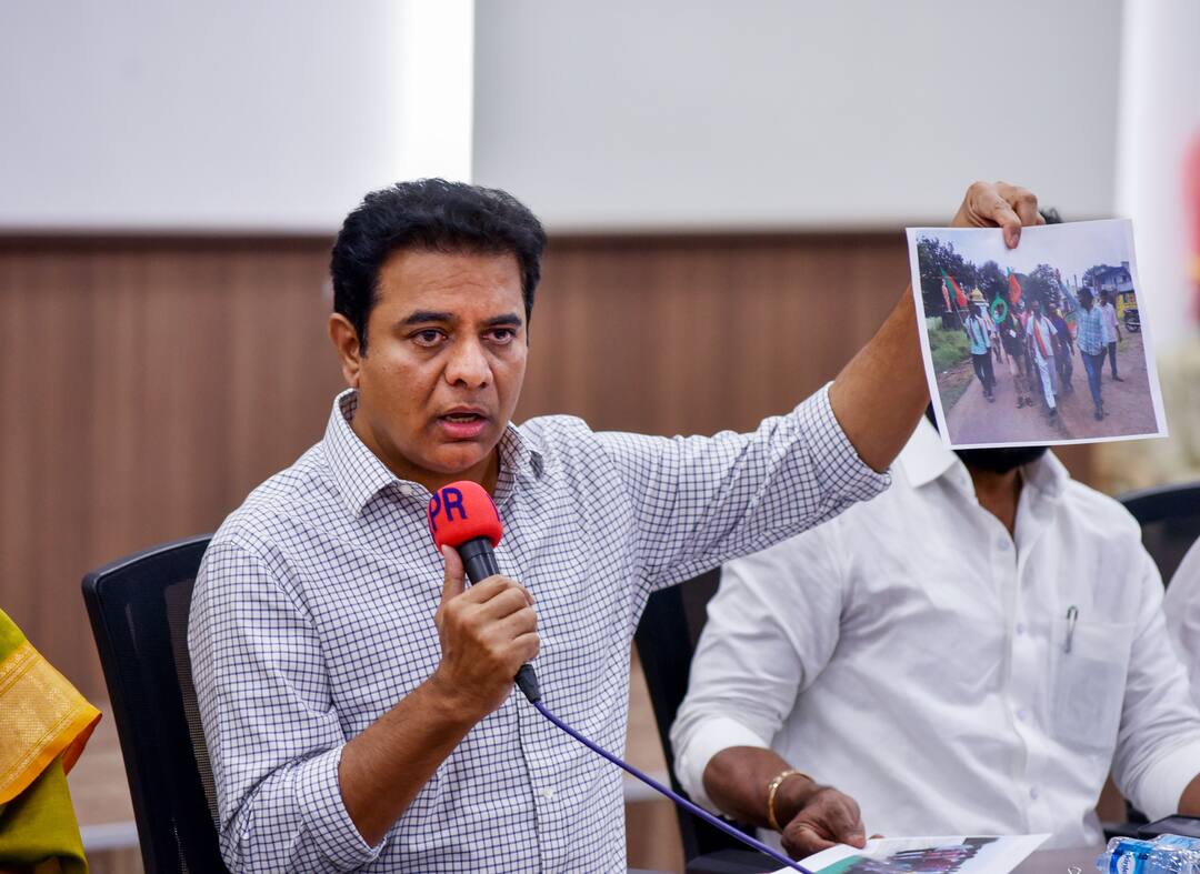 Telangana Elections 2023 K T Rama Rao Caste Census Minorities Declaration Congress BRS 'Why Include Religious Minorities': BRS Says Congress 'Declaration' On Caste Census Will Cause Rifts