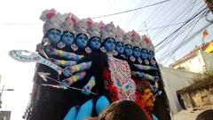 Kali Puja 2023: অমাবস্যার আগেই দশ মাথার মহাকালীর পুজো, তন্ত্র মতে শক্তির আরাধনা মালদায়