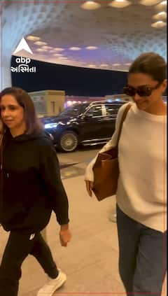 Deepika Padukone : અભિનેત્રી દીપિકા પાદુકોણ મુંબઈ એયરપોર્ટ પર બહેન સાથે થઈ સ્પોટ