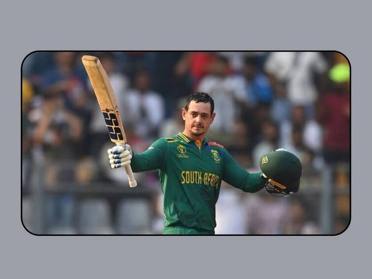 Quinton de Kock takes 6 catches in single match Joint most in a World cup Match in the history Quinton de Kock : क्विंटन डी कॉकने इतिहास रचला; सेमीफायनलला वर्ल्डकपच्या 48 वर्षांच्या इतिहासातील भीम पराक्रम टप्प्यात!