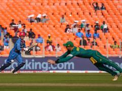 दक्षिण अफ्रीका ने अफगानिस्तान को 244 पर रोका, गुरबाज-इब्राहिम-शाहिदी फ्लॉप, वन मैन आर्मी साबित हुए अजमतुल्लाह उमरजई