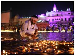 ‘After 500 Yrs Of Sacrifices, Shri Ram Going To...’: UP CM As Ayodhya Mandir Illuminated For Diwali — WATCH