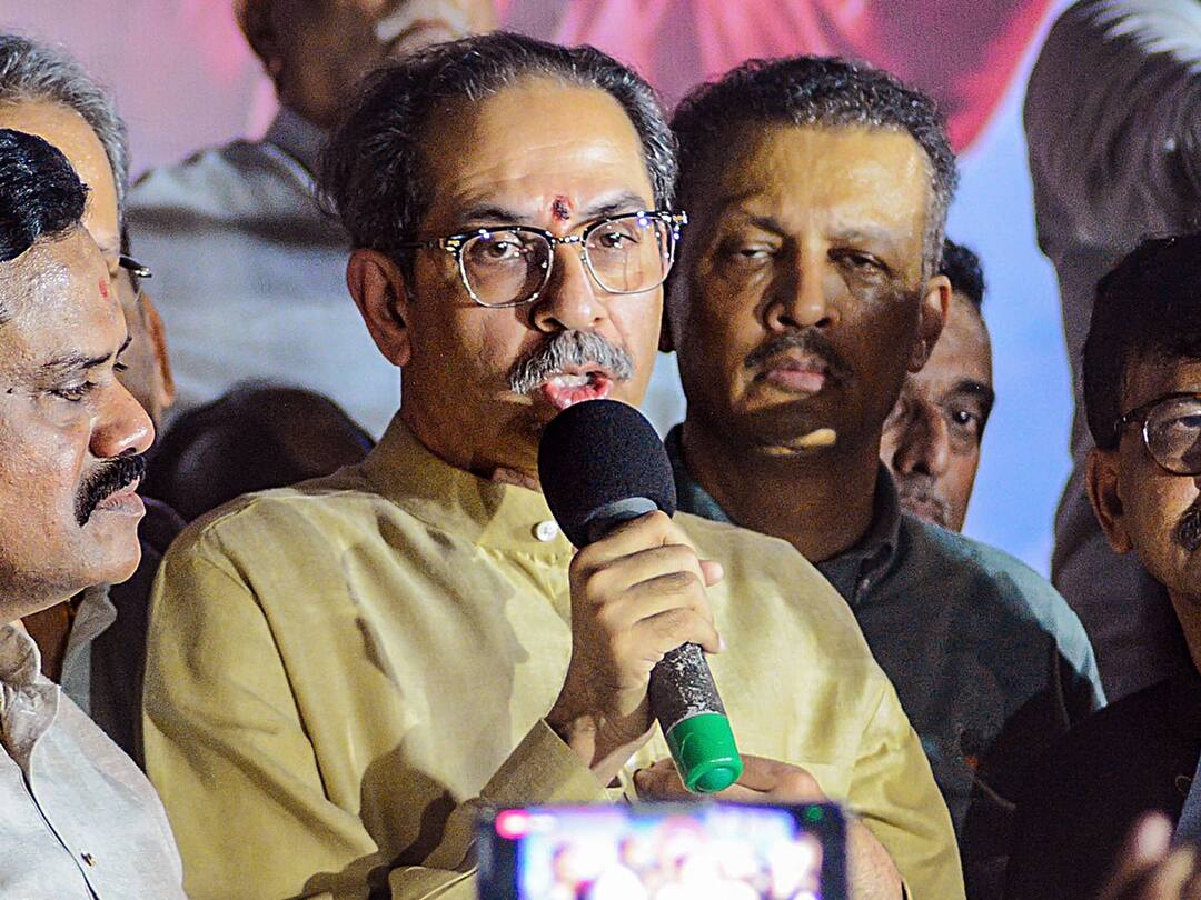 'Will Tear Your Arrogance Into Pieces': Uddhav Thackeray Protests Bulldozing Of Sena UBT 'Shakha' Maharashtra News Uddhav Thackeray Protests Bulldozing of Shakha in Mumbra Eknath Shinde Shiv Sena UBT Maharashtra govt 'Will Tear Your Arrogance Into Pieces': Uddhav Thackeray Protests Bulldozing Of Sena UBT 'Shakha'