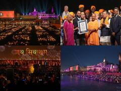 Ayodhya Deepotsav: Over 22 Lakh 'Diyas' Shine Bright, Setting New World Record — IN PICS