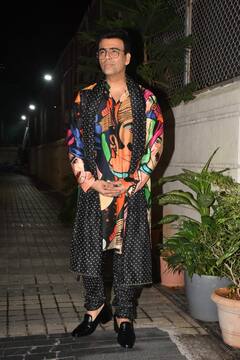 Karan Johar : करण जोहरच्या दिवाळी स्पेशल लूकने वेधलं लक्ष; पाहा फोटो