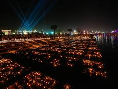 Ayodhya Deepotsav: Over 22 Lakh 'Diyas' Shine Bright, Setting New World Record — IN PICS