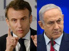 Gaza News: గాజాపై దాడులు ఆపేయాలంటూ మేక్రాన్‌ సూచన, గట్టి బదులిచ్చిన నెతన్యాహు