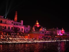22 லட்சம் விளக்குகள் ஏற்றம்! தீப ஒளியில் ஜொலிக்கும் அயோத்தி -  களைகட்டிய தீபாவளி