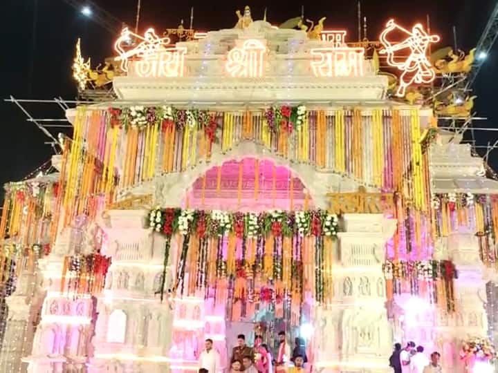 ayodhya deepotsav ram mandir inside visuals