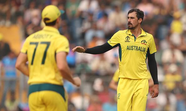 While the idea behind resting Starc was to avoid any injury and keep him fit for the knockout fixtures, Starc's choice of warm-up drill ahead of the match against Bangladesh wasn't very well-received by commentators including Simon Doull. (IMAGE CREDIT: Getty)