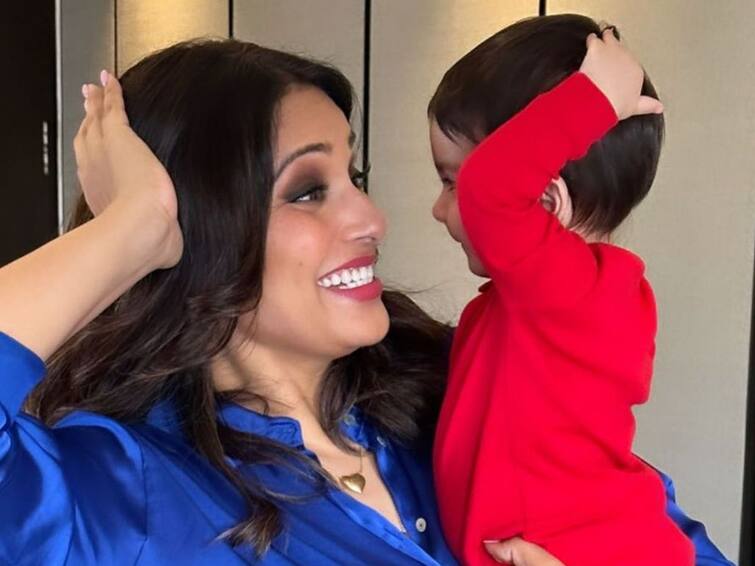 Actress Bipasha Basu posts adorable picture as daughter Devi turns 1 Bipasha Basu: 'আমাদের লক্ষ্মী মা', প্রথম জন্মদিন ছোট্ট দেবীর, আবেগঘন পোস্ট বিপাশা বসুর