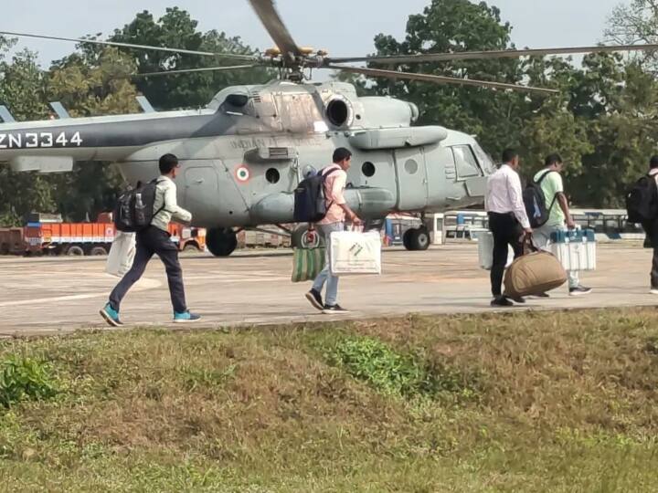 Chhattisgarh Assembly Election 2023 IAF flew 404 flights Ferry For Polling Staff In Bastar Chhattisgarh Election 2023: पहले फेज के चुनाव को सफल बनाने के लिए वायुसेना ने भरीं 404 उड़ानें, बस्तर IG ने जताया आभार
