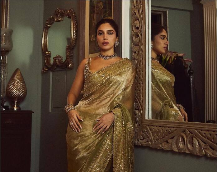 Bhumi Pednekar Pics:  ભૂમિ પેડનેકરે ખૂબ જ ઓછા સમયમાં ઈન્ડસ્ટ્રીમાં એક ખાસ ઓળખ બનાવી છે. અભિનેત્રી સોશિયલ મીડિયા પર પણ ઘણી એક્ટિવ રહે છે.