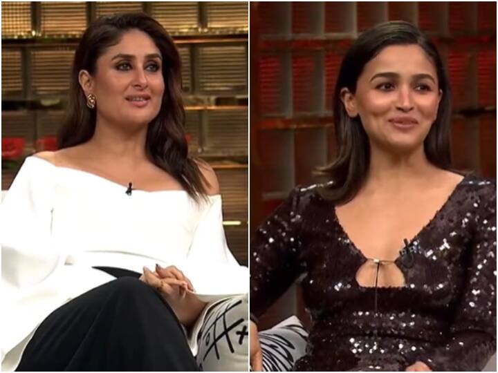 Koffee With Karan 8 new promo kareena kapoor reacted on rift with ameesha patel alia bhatt also revealed truth Koffee With Karan 8: करीना ने अमीषा संग अपनी दुश्मनी पर किया रिएक्ट, आलिया ने करण के शो को कहा कॉन्ट्रोवर्शियल, देखें वीडियो